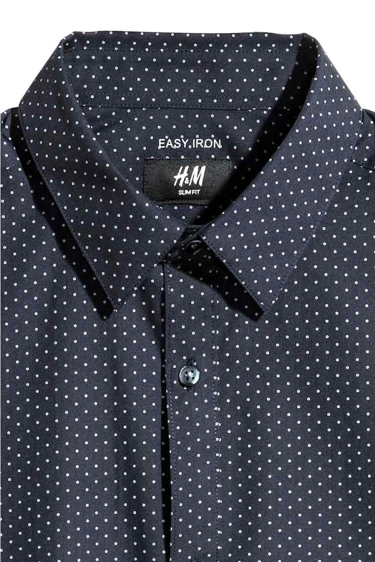 Easy-iron shirt Slim fit